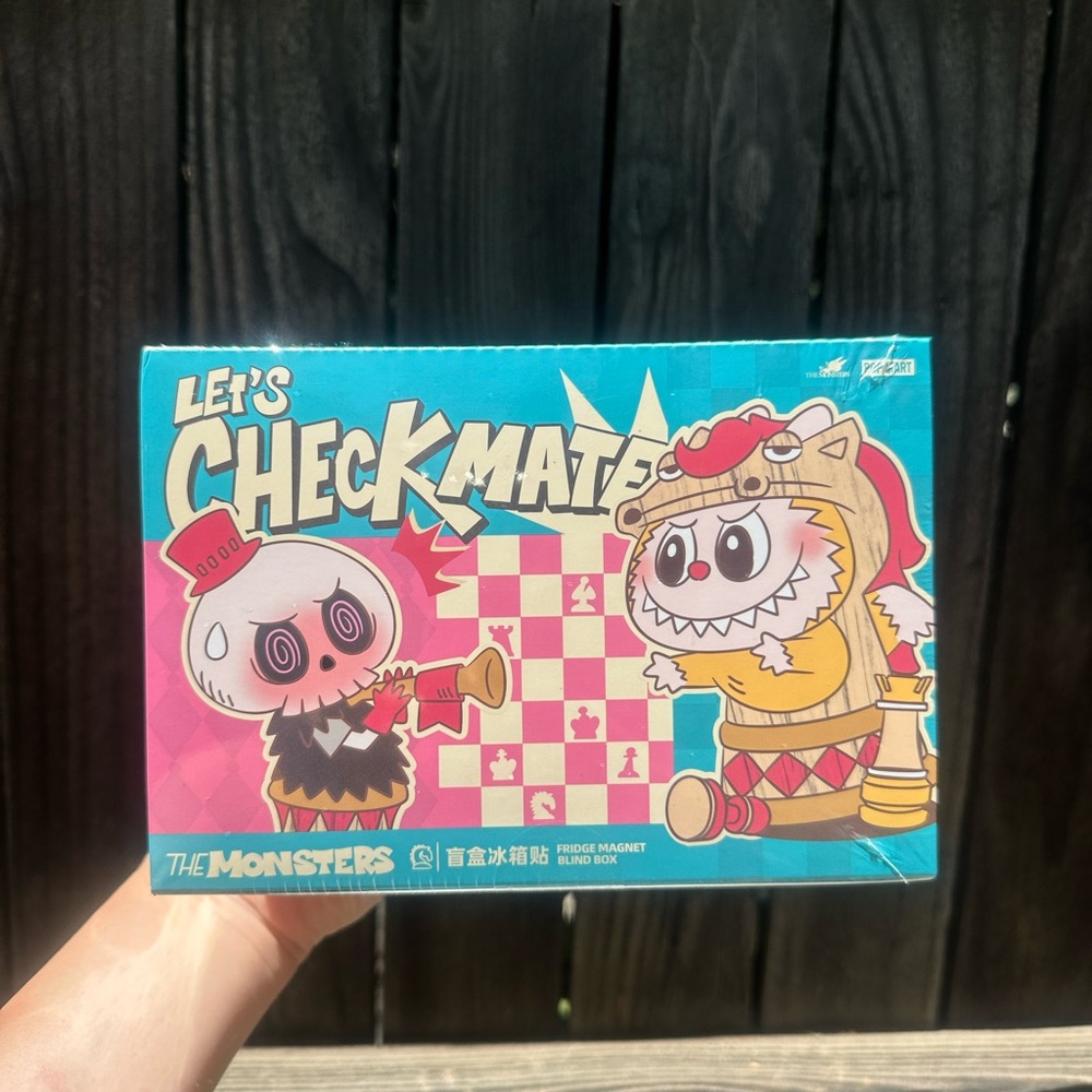 PopMart The Monsters Let’s Checkmate